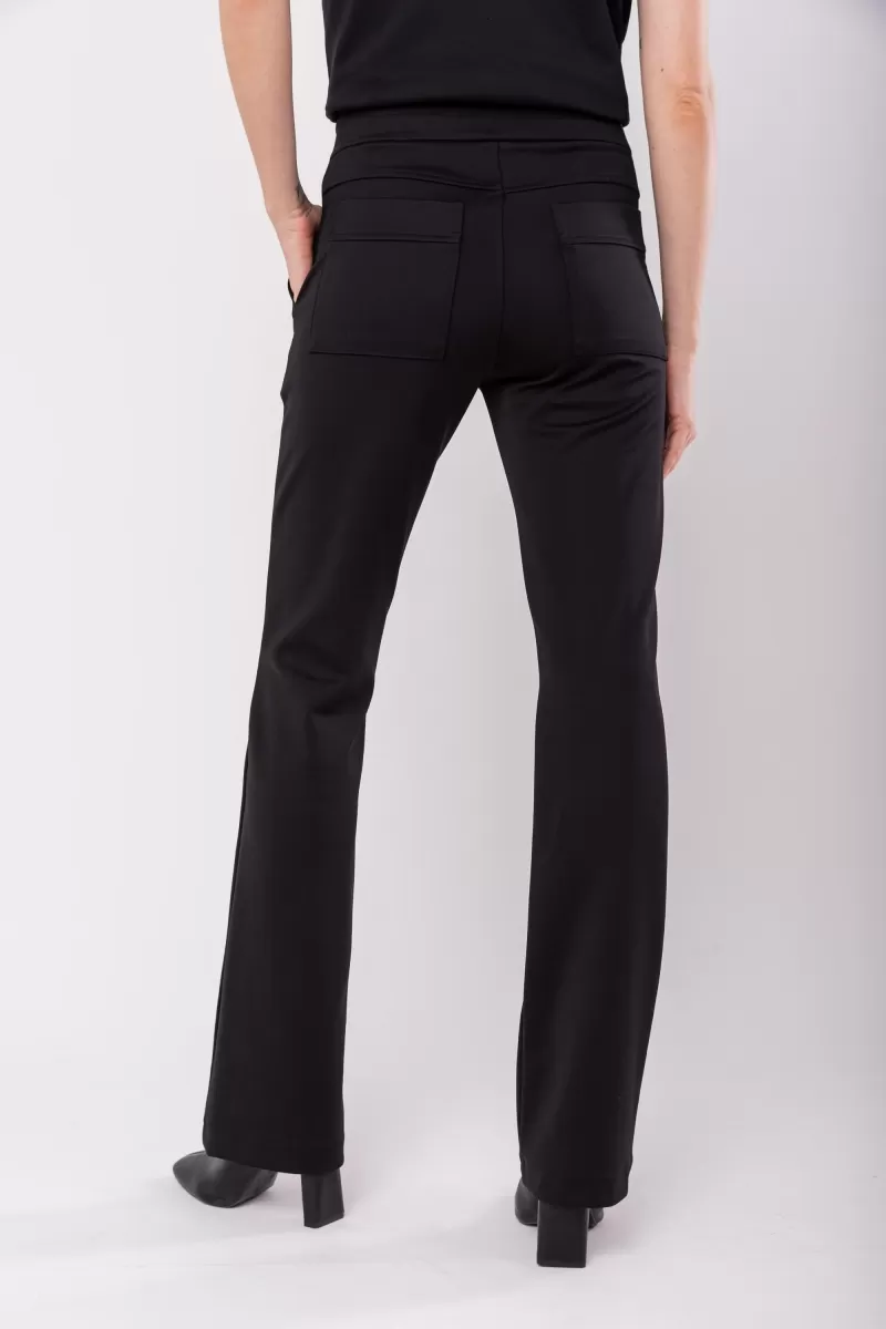 Hidrogênio - STRAIGHT PANTS WITH CHANNEL AND ROLLER FERNANDA BLACK - 19968493 Hidrogênio - STRAIGHT PANTS WITH CHANNEL AND ROLLER FERNANDA BLACK - 19968493