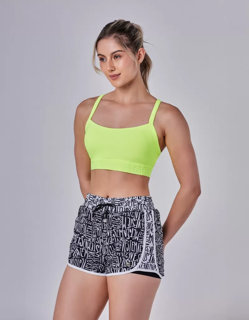 Vestem - Neon Yellow Male Top and Shorts Set - CJ60.C0009 Vestem - Neon Yellow Male Top and Shorts Set - CJ60.C0009