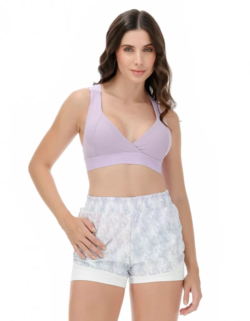 Vestem - Lisa Lilas Top and Shorts Set - CJ61.C0023 Vestem - Lisa Lilas Top and Shorts Set - CJ61.C0023