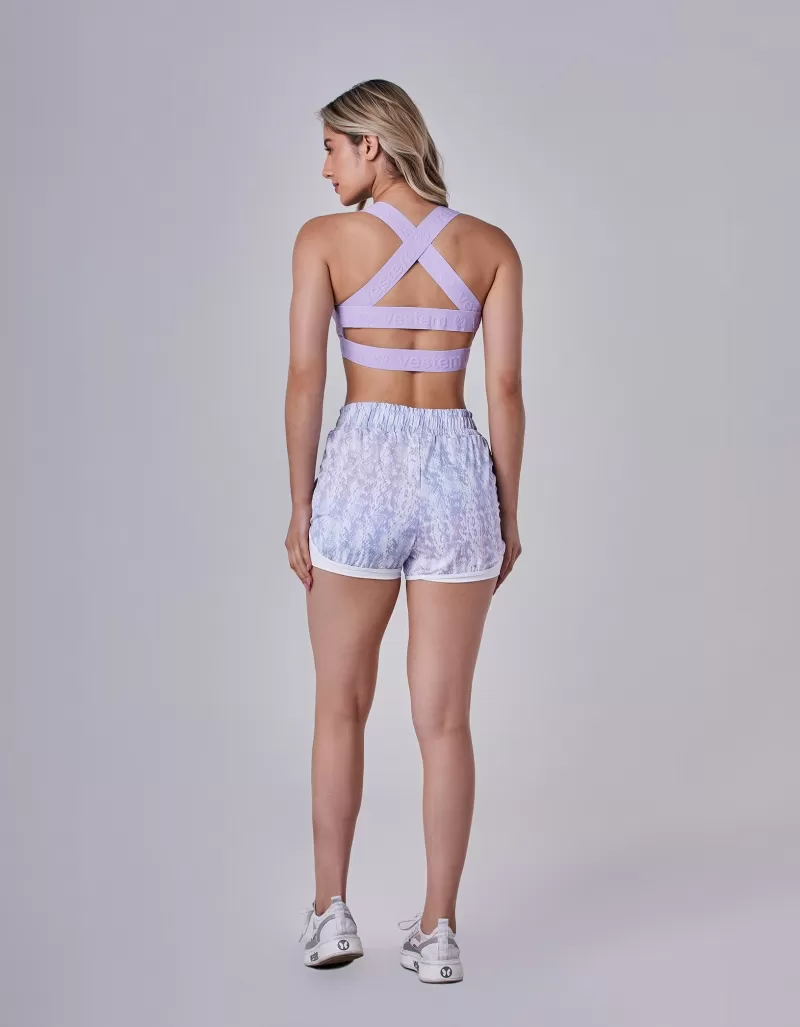 Vestem - Lisa Lilas Top and Shorts Set - CJ61.C0023 Vestem - Lisa Lilas Top and Shorts Set - CJ61.C0023