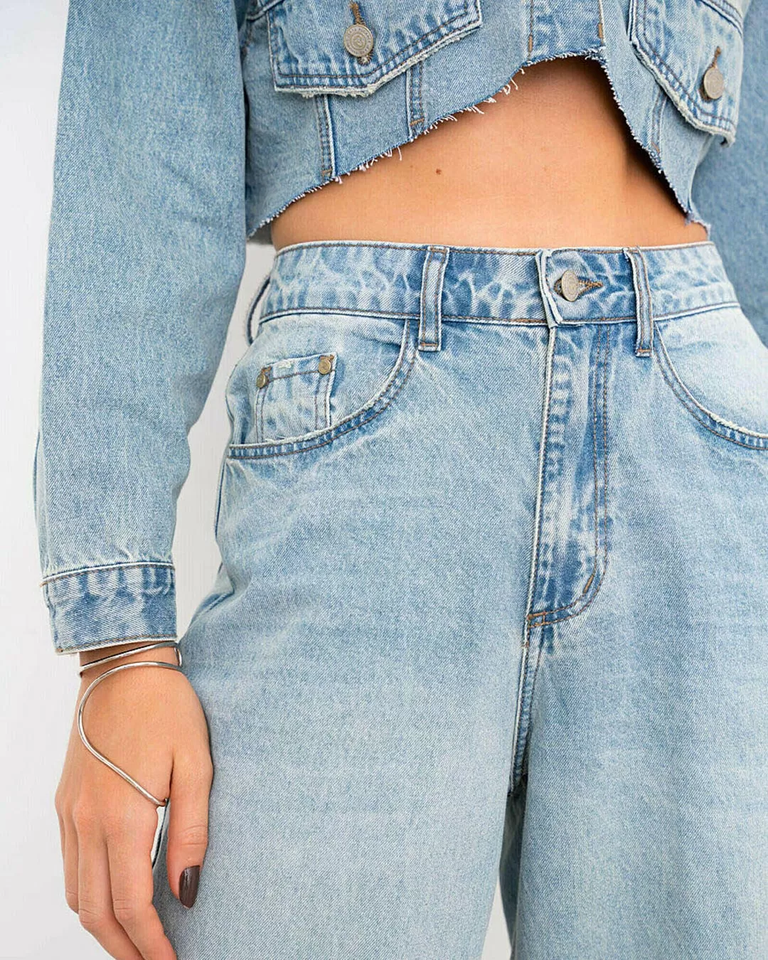Alcance Jeans - Pants Reach Wide Leg Jeans Light Blue - 08146AZCL Alcance Jeans - Pants Reach Wide Leg Jeans Light Blue - 08146AZCL