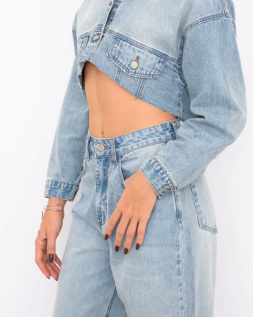 Alcance Jeans - Pants Reach Wide Leg Jeans Light Blue - 08146AZCL Alcance Jeans - Pants Reach Wide Leg Jeans Light Blue - 08146AZCL