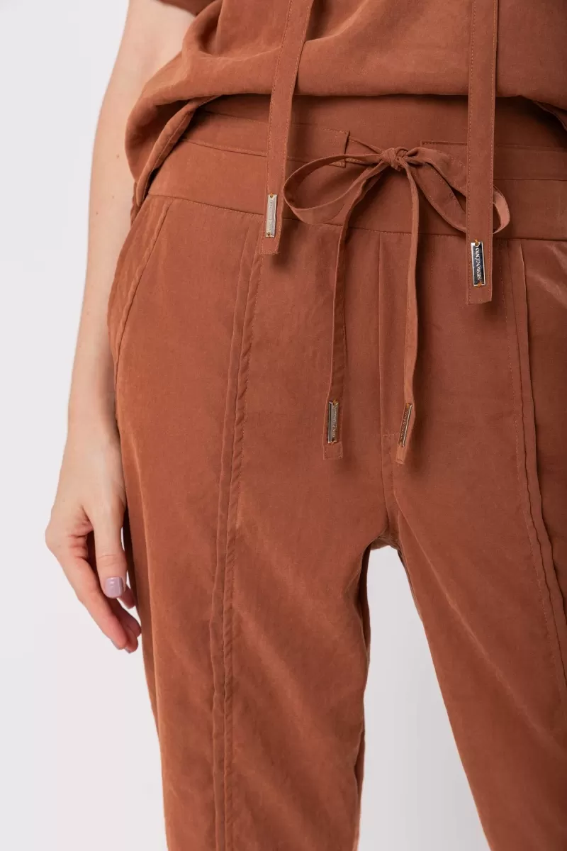 Hidrogênio - ROSELI BROWN JOGGER PANTS - 19942031 Hidrogênio - ROSELI BROWN JOGGER PANTS - 19942031