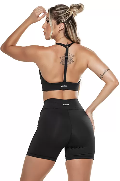 Garotafit - Black Marajó Top - TOB85A Garotafit - Black Marajó Top - TOB85A