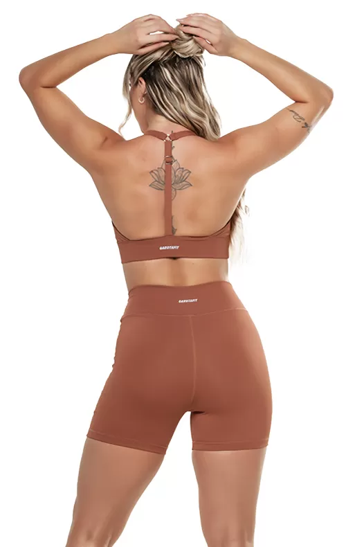 Garotafit - Marajó Avelã Top - TOB85NA Garotafit - Marajó Avelã Top - TOB85NA