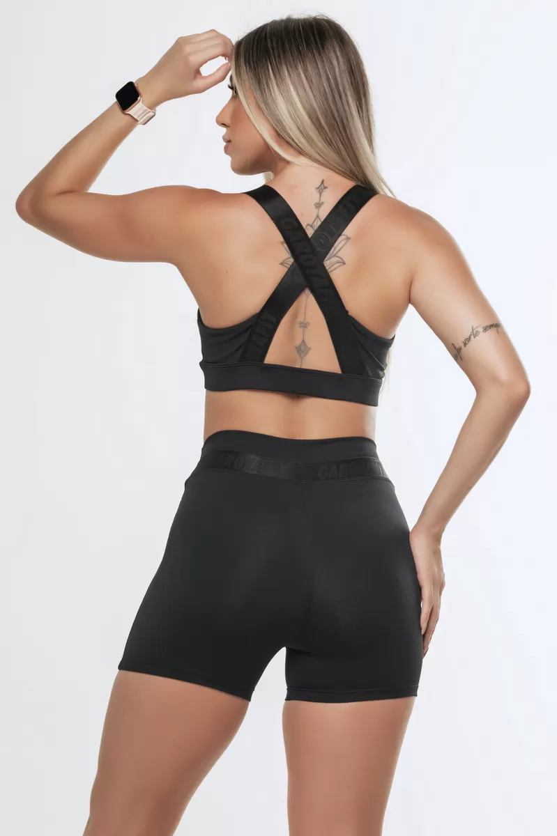 Garotafit - Black Komodo Top - TOB88A Garotafit - Black Komodo Top - TOB88A