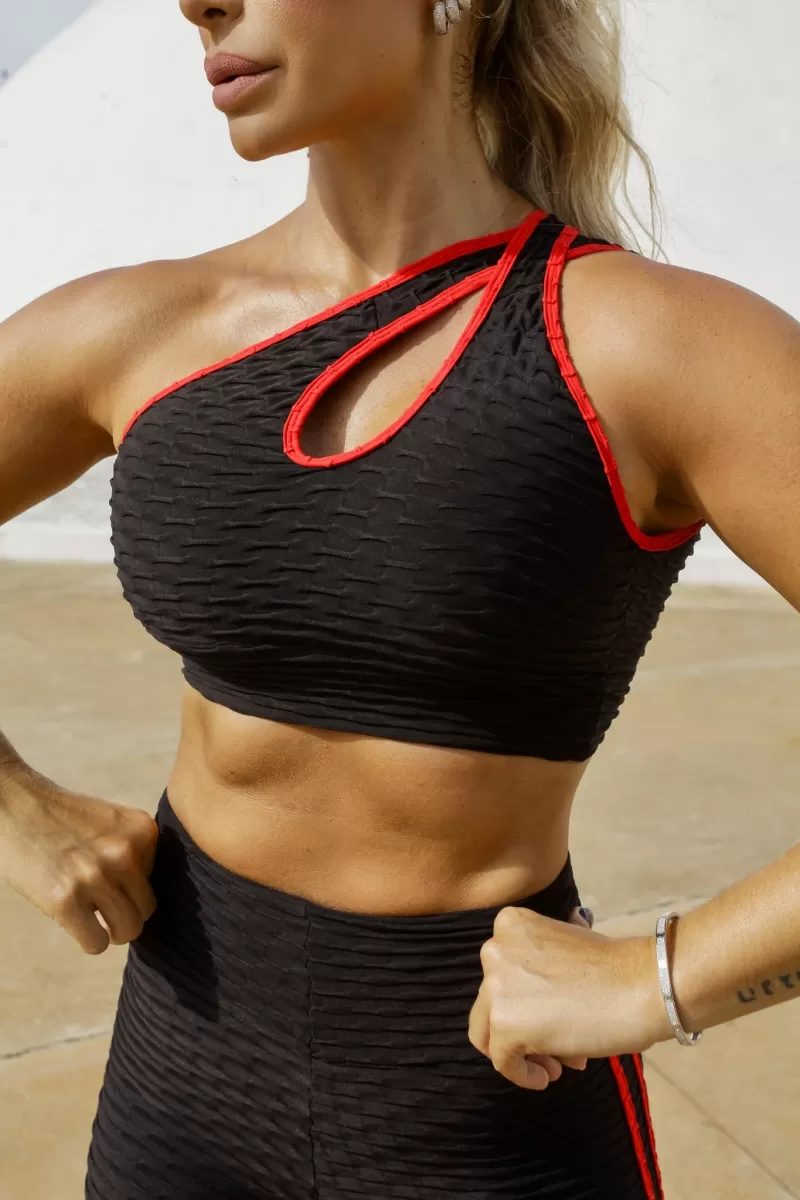 Canoan - Black and Red Tex Cross Top - 79570
