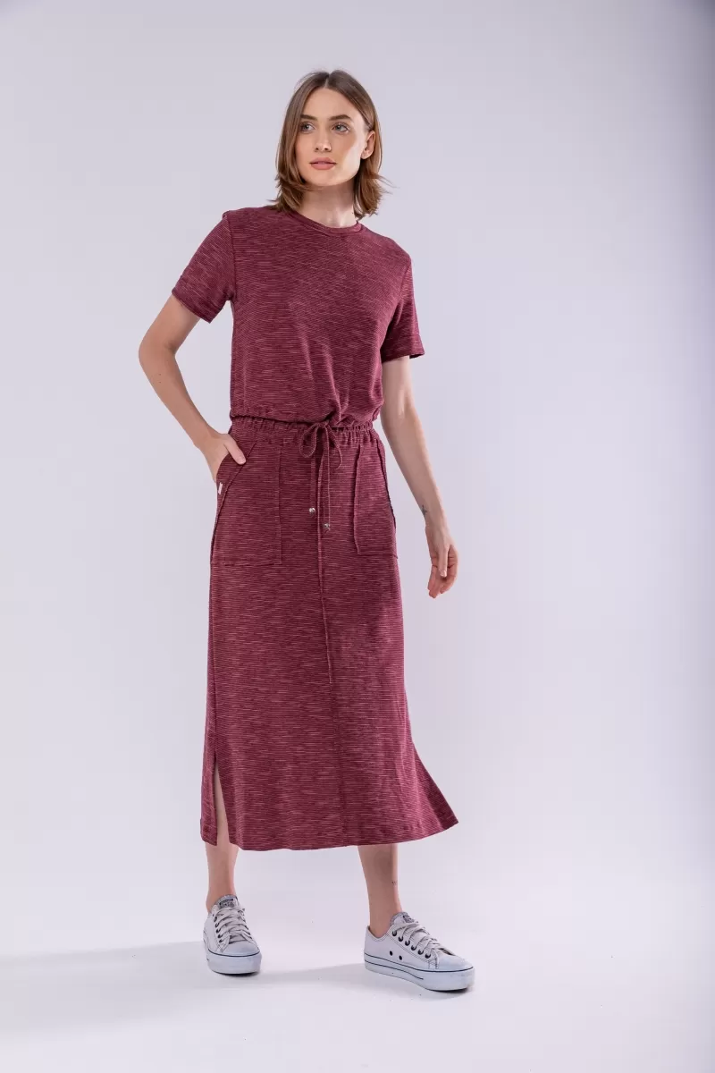 Hidrogênio - THREAD MIDI SKIRT WITH SPLIT ON BOARD SIDES - 19933097 Hidrogênio - THREAD MIDI SKIRT WITH SPLIT ON BOARD SIDES - 19933097
