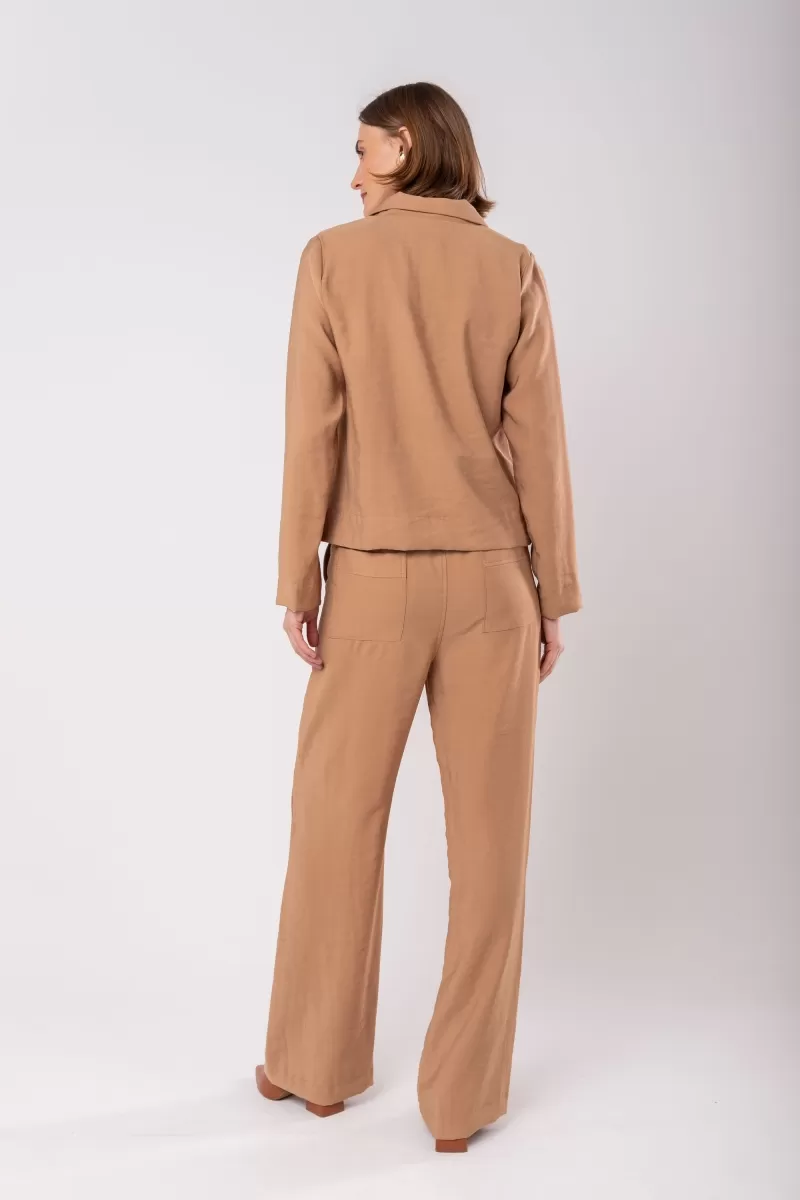 Hidrogênio - ROSEANE BUTTERNUT STRAIGHT PANTS - 19956477 Hidrogênio - ROSEANE BUTTERNUT STRAIGHT PANTS - 19956477