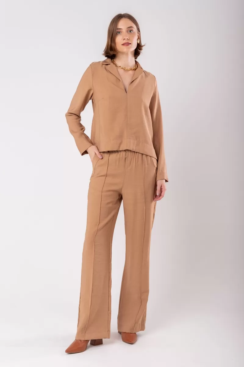 Hidrogênio - ROSEANE BUTTERNUT STRAIGHT PANTS - 19956477 Hidrogênio - ROSEANE BUTTERNUT STRAIGHT PANTS - 19956477