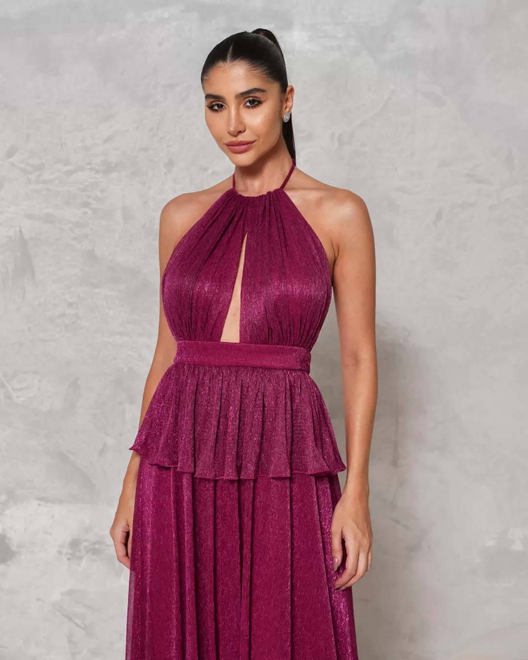 Dot Clothing - Dress Dot Clothing Long Tulle Fuchsia - 2255FUCSIA Dot Clothing - Dress Dot Clothing Long Tulle Fuchsia - 2255FUCSIA
