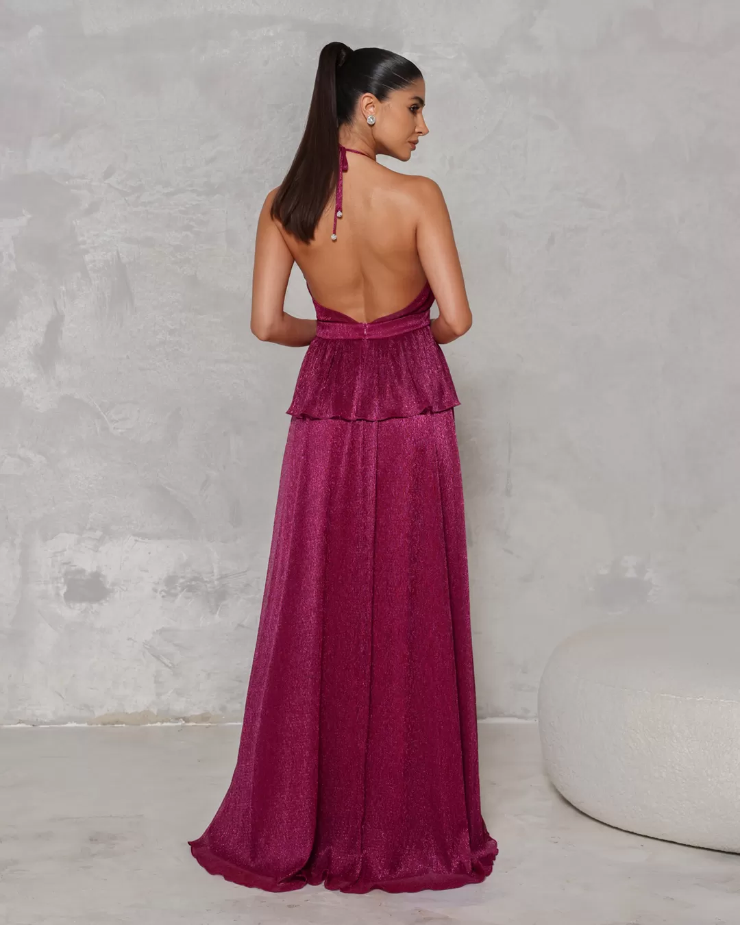 Dot Clothing - Dress Dot Clothing Long Tulle Fuchsia - 2255FUCSIA Dot Clothing - Dress Dot Clothing Long Tulle Fuchsia - 2255FUCSIA