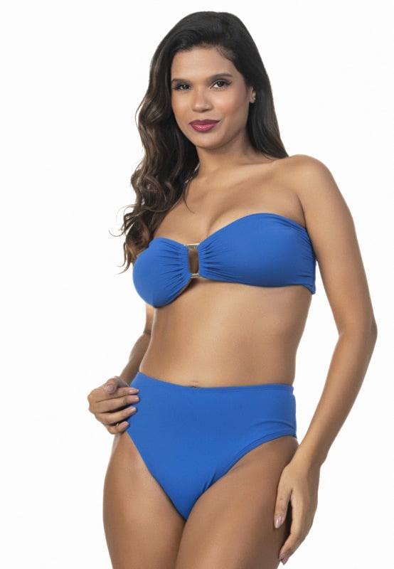 Santa Areia - Natalie Blue Strapless Bikini - 2626.CE.C0016 Santa Areia - Natalie Blue Strapless Bikini - 2626.CE.C0016