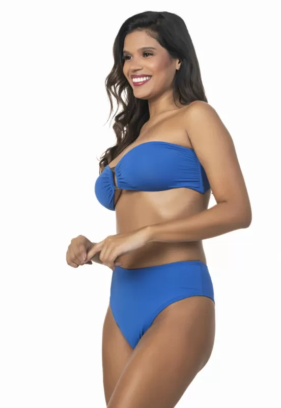 Santa Areia - Natalie Blue Strapless Bikini - 2626.CE.C0016