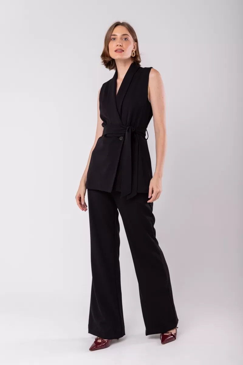 Hidrogênio - Black Tailoring Vest - 19965001 Hidrogênio - Black Tailoring Vest - 19965001