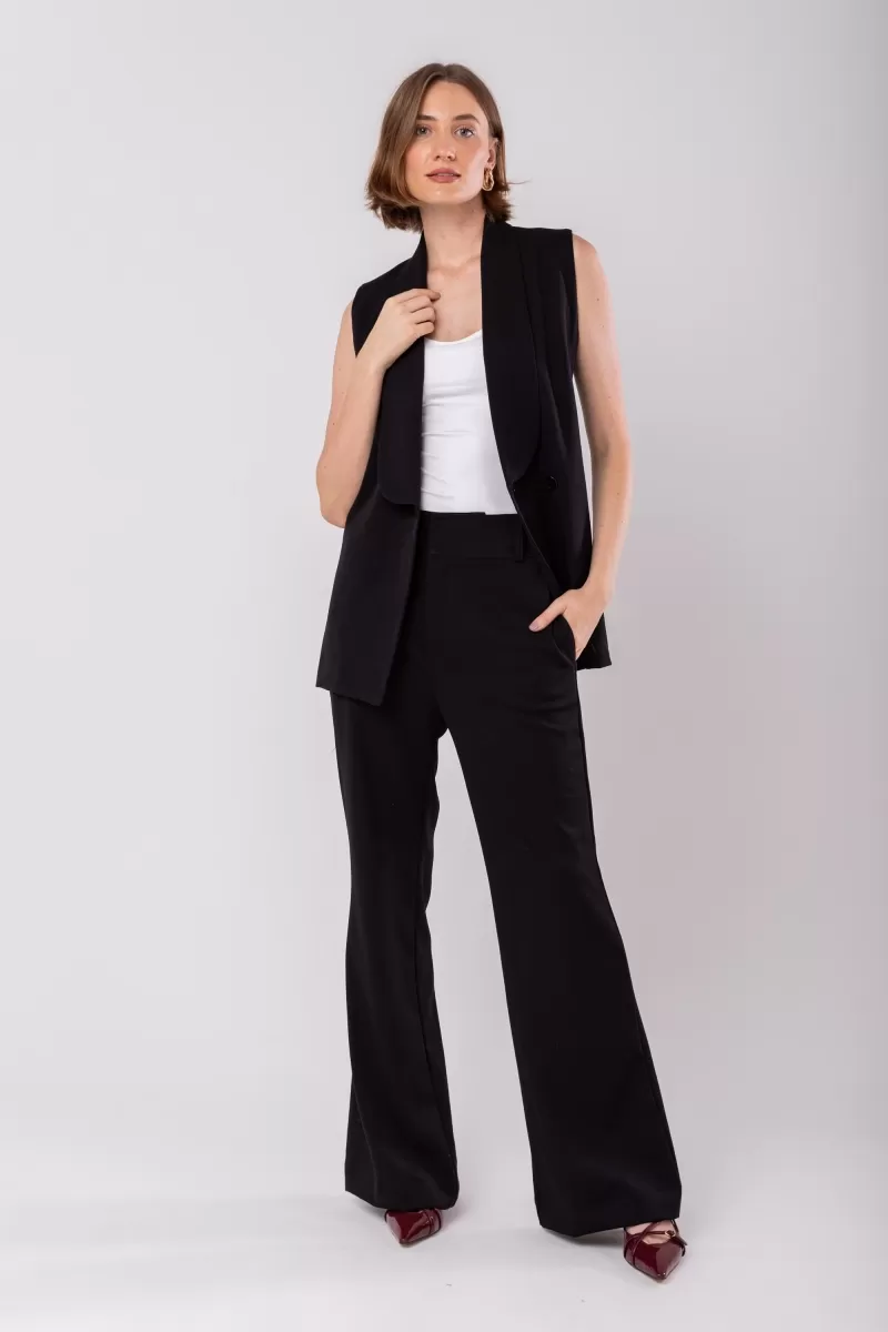 Hidrogênio - Black Tailoring Vest - 19965001 Hidrogênio - Black Tailoring Vest - 19965001