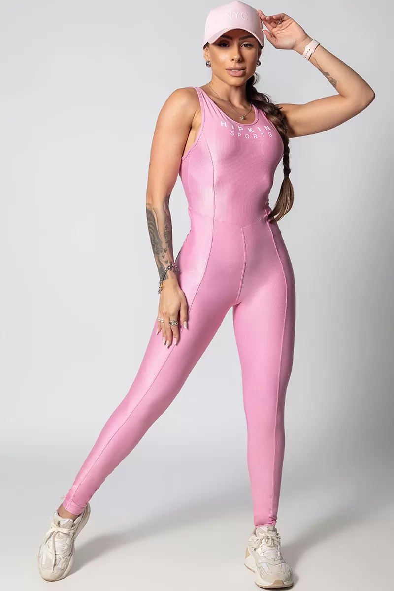 Hipkini - JTC Pink Jumpsuit with Silk - 33330511