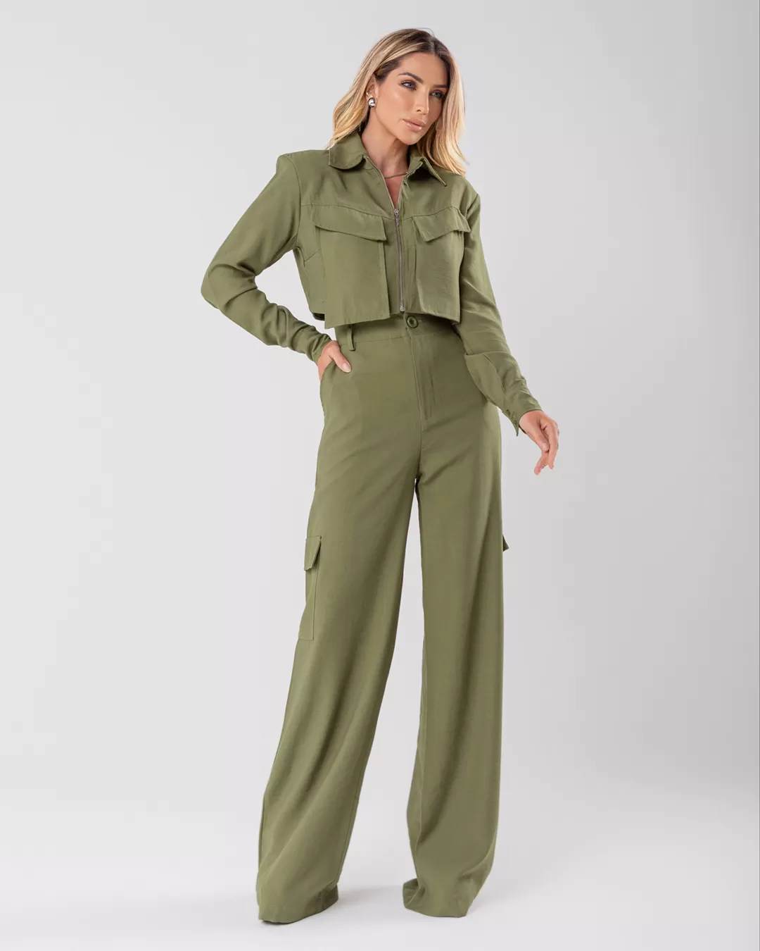 Dot Clothing - Set Dot Clothing Pantalona Dark Green - 1897VERDESC Dot Clothing - Set Dot Clothing Pantalona Dark Green - 1897VERDESC