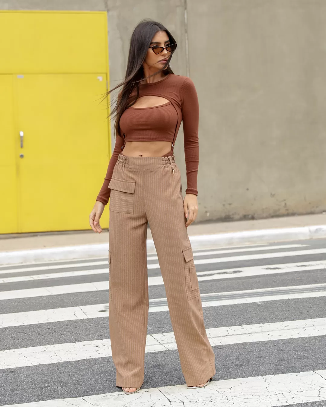 Dot Clothing - Pants Dot Clothing Pinstripe Beige - 2320BEGE Dot Clothing - Pants Dot Clothing Pinstripe Beige - 2320BEGE