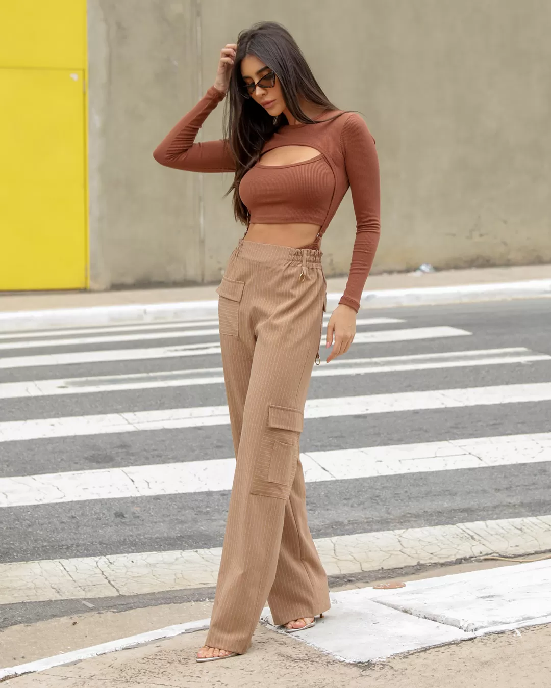 Dot Clothing - Pants Dot Clothing Pinstripe Beige - 2320BEGE Dot Clothing - Pants Dot Clothing Pinstripe Beige - 2320BEGE