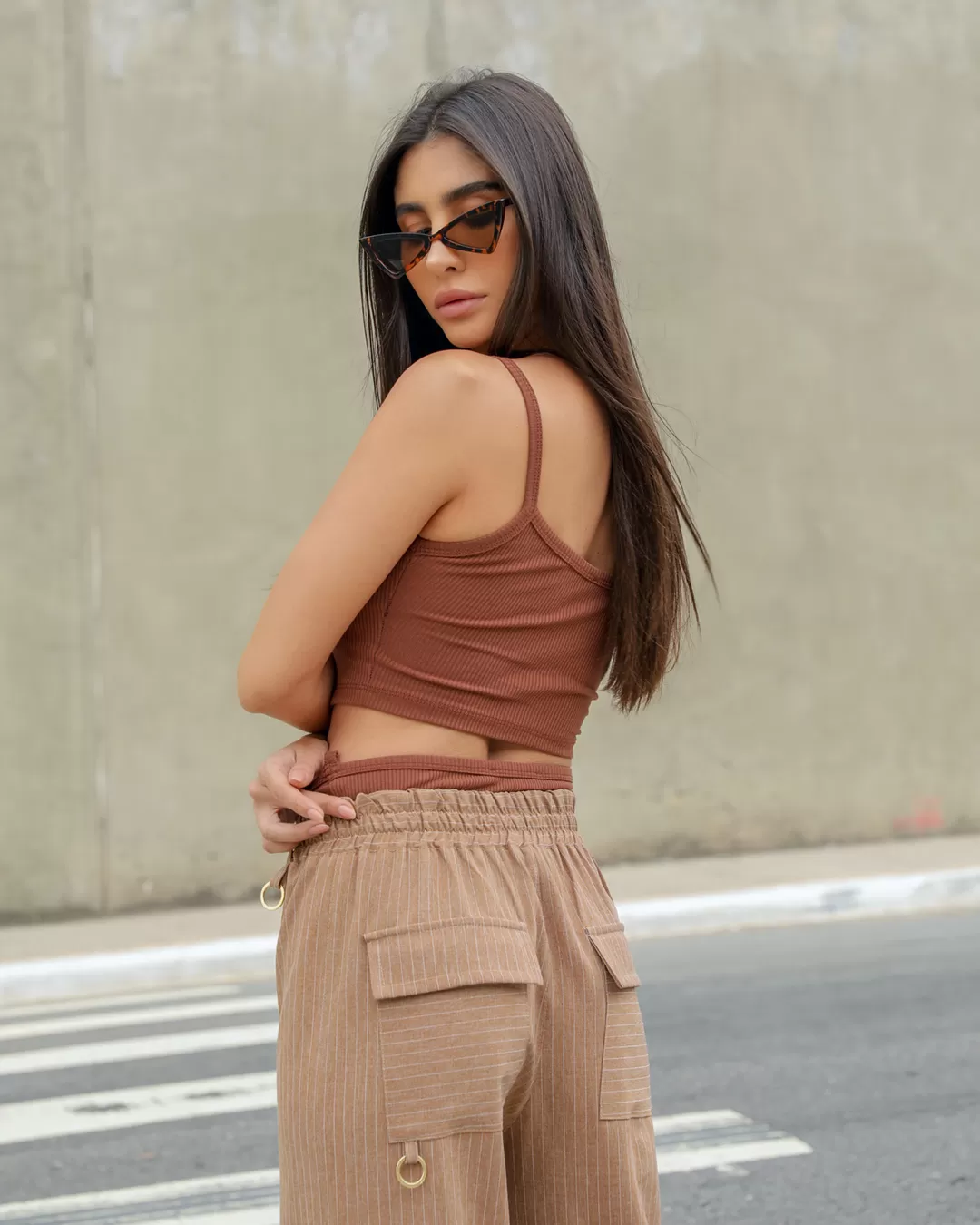 Dot Clothing - Pants Dot Clothing Pinstripe Beige - 2320BEGE Dot Clothing - Pants Dot Clothing Pinstripe Beige - 2320BEGE