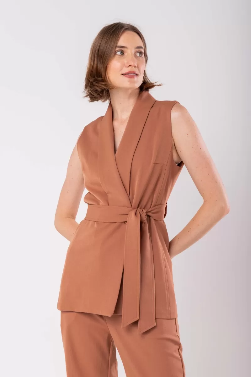 Hidrogênio - Mocaccino Tailoring Vest - 19965545 Hidrogênio - Mocaccino Tailoring Vest - 19965545