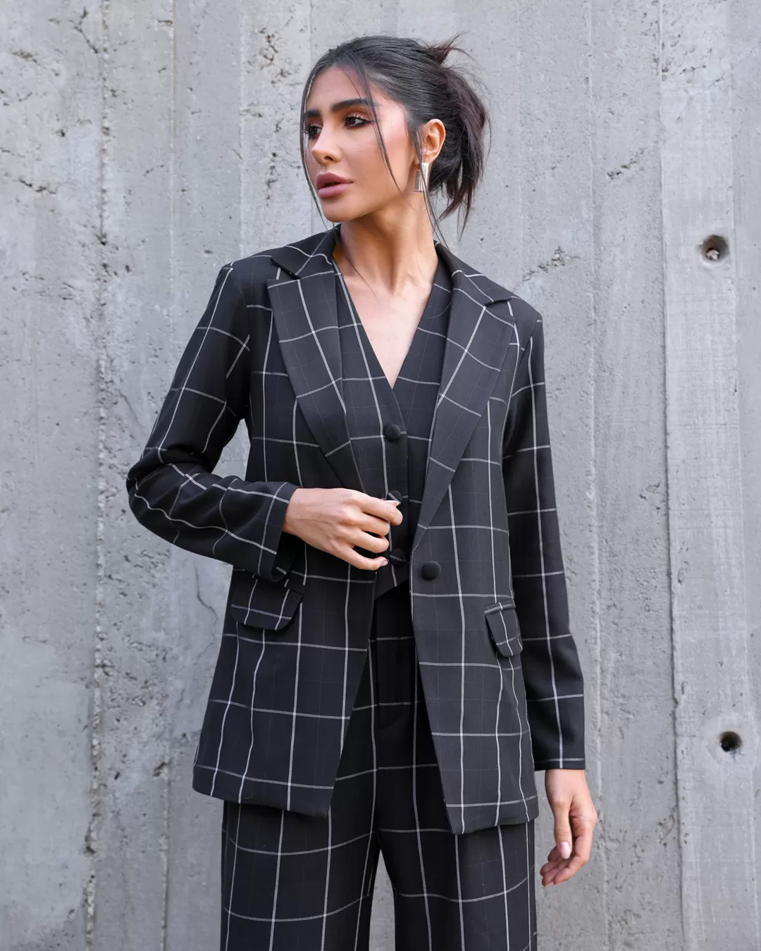 Dot Clothing - Max Blazer Dot Clothing Striped Black - 1991BLPRETO Dot Clothing - Max Blazer Dot Clothing Striped Black - 1991BLPRETO