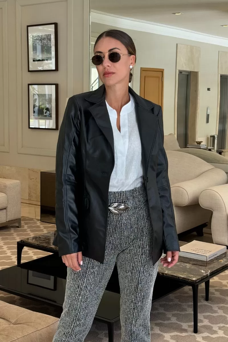 Hidrogênio - LEATHER BLAZER - 19982001 Hidrogênio - LEATHER BLAZER - 19982001