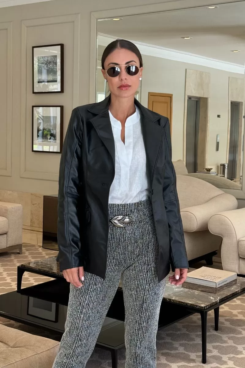 Hidrogênio - LEATHER BLAZER - 19982001 Hidrogênio - LEATHER BLAZER - 19982001