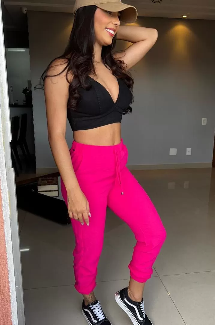 MYFT - MYFT PINK COMFY PANTS - 502CF001020 MYFT - MYFT PINK COMFY PANTS - 502CF001020