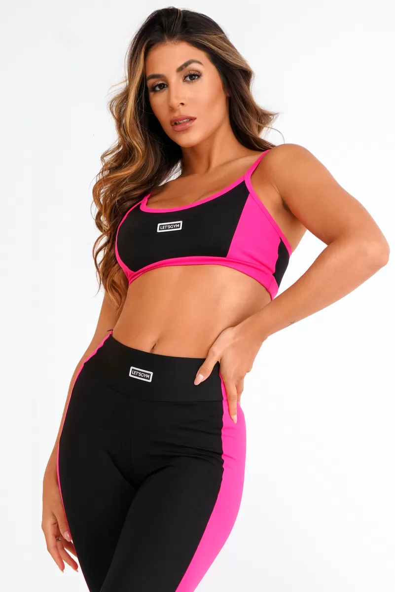 Lets Gym - Top Definition Pink - 2415PTRP Lets Gym - Top Definition Pink - 2415PTRP