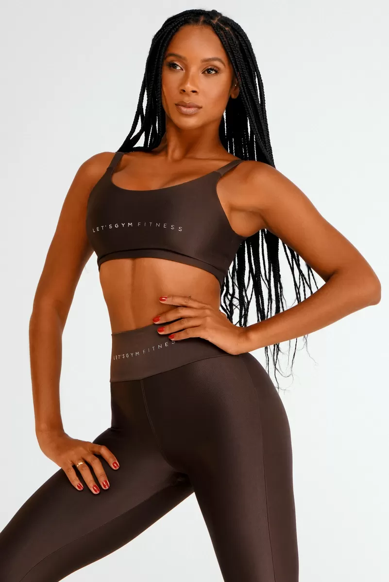 Lets Gym - Top Elevated Basic Coffee - 1856BCF Lets Gym - Top Elevated Basic Coffee - 1856BCF