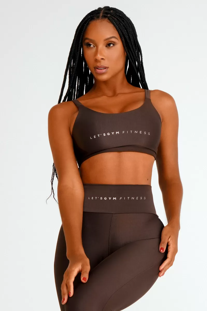 Lets Gym - Top Elevated Basic Coffee - 1856BCF Lets Gym - Top Elevated Basic Coffee - 1856BCF