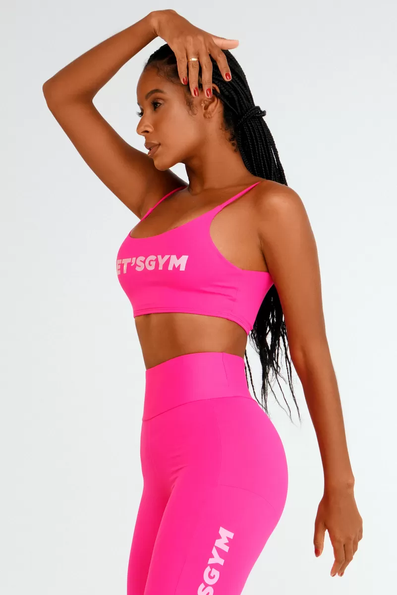 Lets Gym - Top Light Basic Pink - 2111BRP Lets Gym - Top Light Basic Pink - 2111BRP