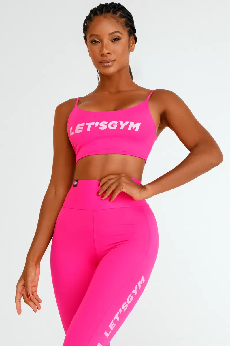 Lets Gym - Top Light Basic Pink - 2111BRP Lets Gym - Top Light Basic Pink - 2111BRP