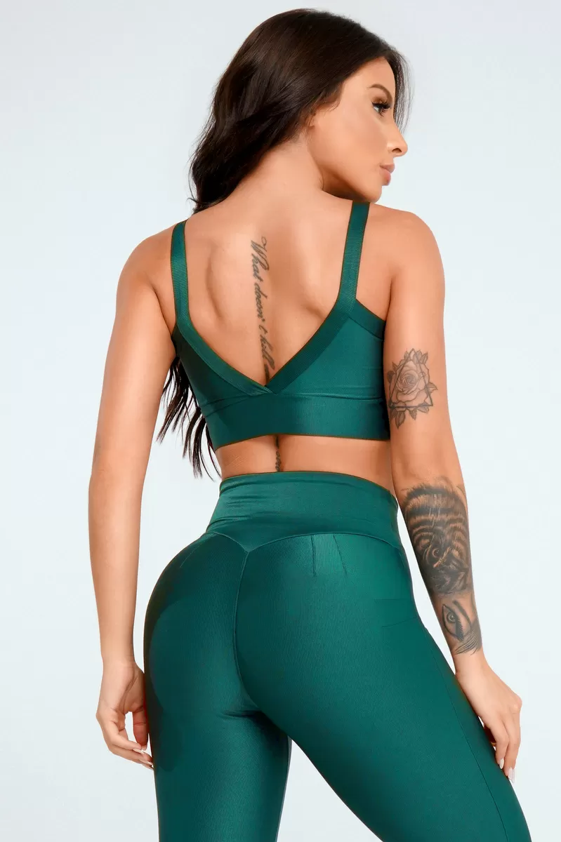 Lets Gym - Top Comfort Bright Emerald Green - 2141BVDE Lets Gym - Top Comfort Bright Emerald Green - 2141BVDE