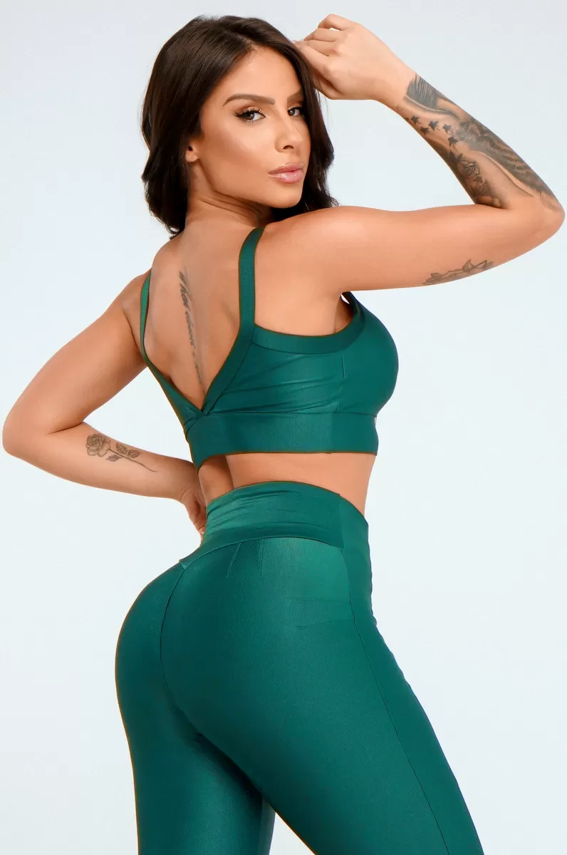 Lets Gym - Top Comfort Bright Emerald Green - 2141BVDE Lets Gym - Top Comfort Bright Emerald Green - 2141BVDE