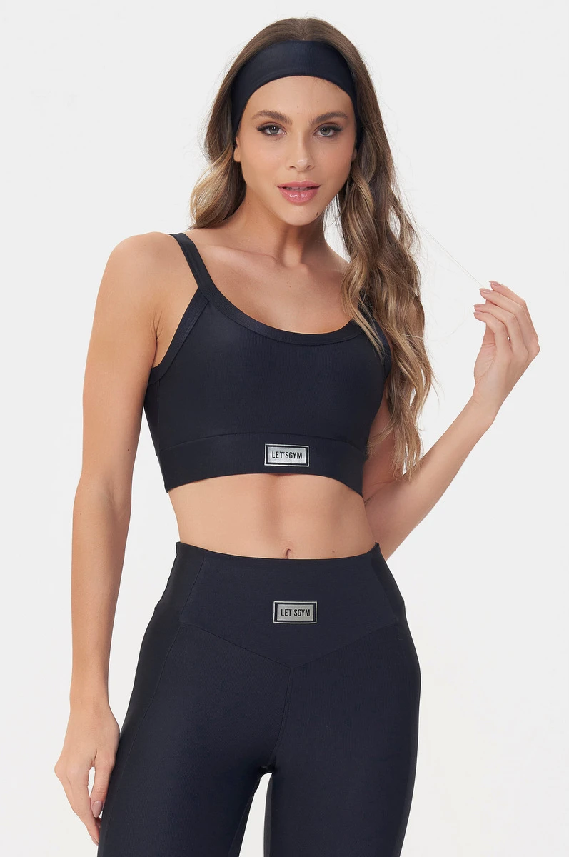 Lets Gym - Top Comfort Bright Black - 2141APT Lets Gym - Top Comfort Bright Black - 2141APT