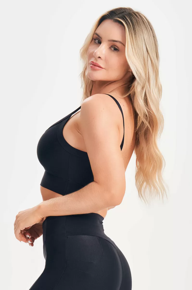 Lets Gym - Top Comfort Bright Black - 2141APT Lets Gym - Top Comfort Bright Black - 2141APT