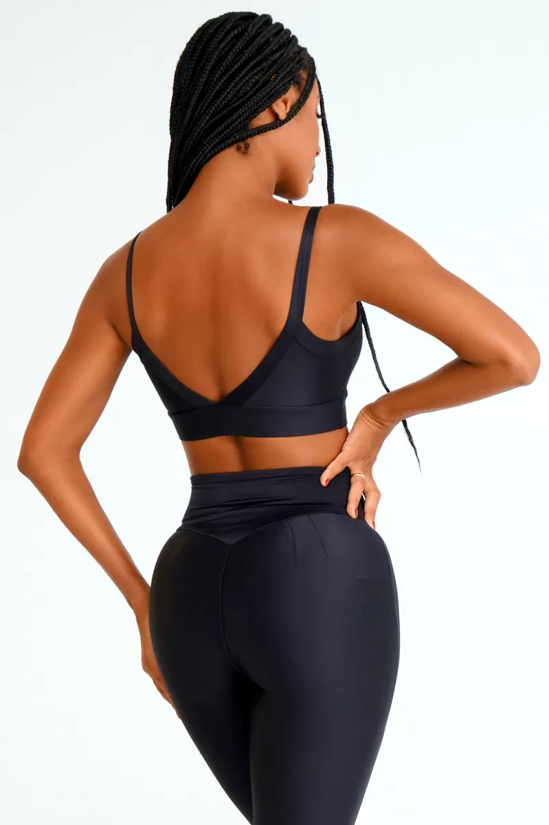 Lets Gym - Top Comfort Bright Black - 2141APT Lets Gym - Top Comfort Bright Black - 2141APT