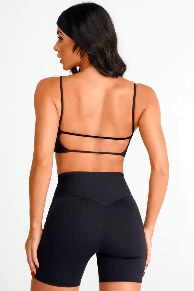 Lets Gym - Top Basic Velocity Black - 2409PT Lets Gym - Top Basic Velocity Black - 2409PT