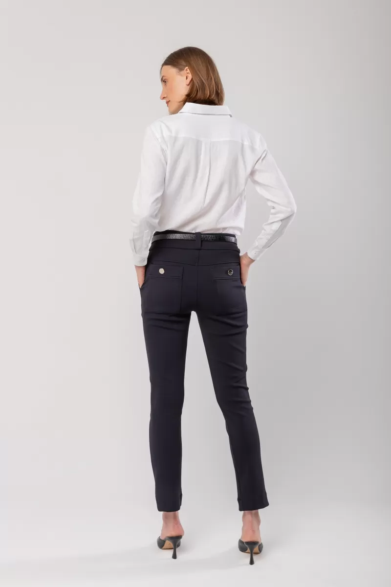 Hidrogênio - LETICIA MARIA FISHERMAN PANTS BLACK - 20024001 Hidrogênio - LETICIA MARIA FISHERMAN PANTS BLACK - 20024001