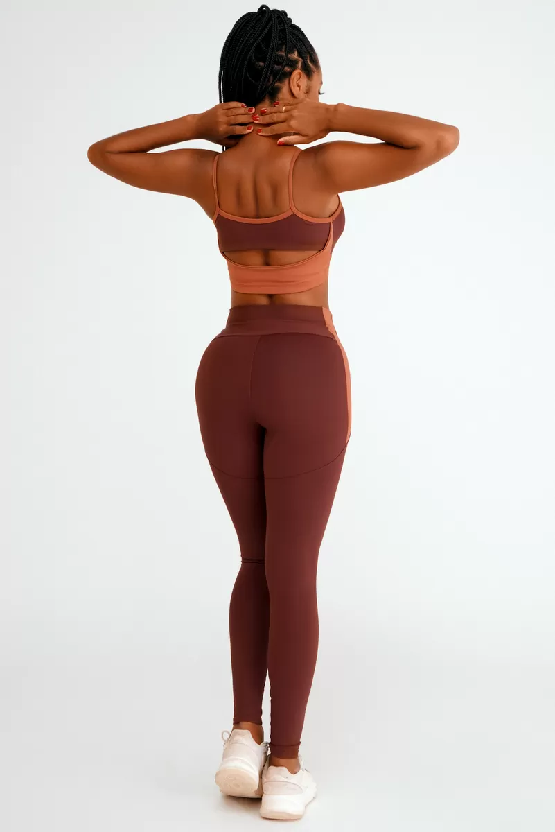 Lets Gym - Euphoria Coffee Legging - 2433CF Lets Gym - Euphoria Coffee Legging - 2433CF
