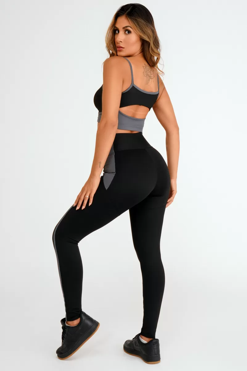 Lets Gym - Black Euphoria Legging - 2433PT Lets Gym - Black Euphoria Legging - 2433PT