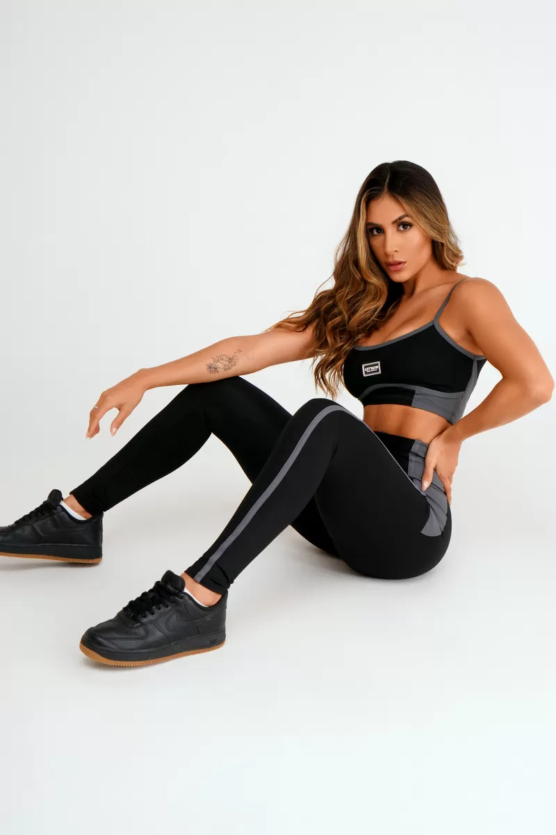Lets Gym - Black Euphoria Legging - 2433PT Lets Gym - Black Euphoria Legging - 2433PT