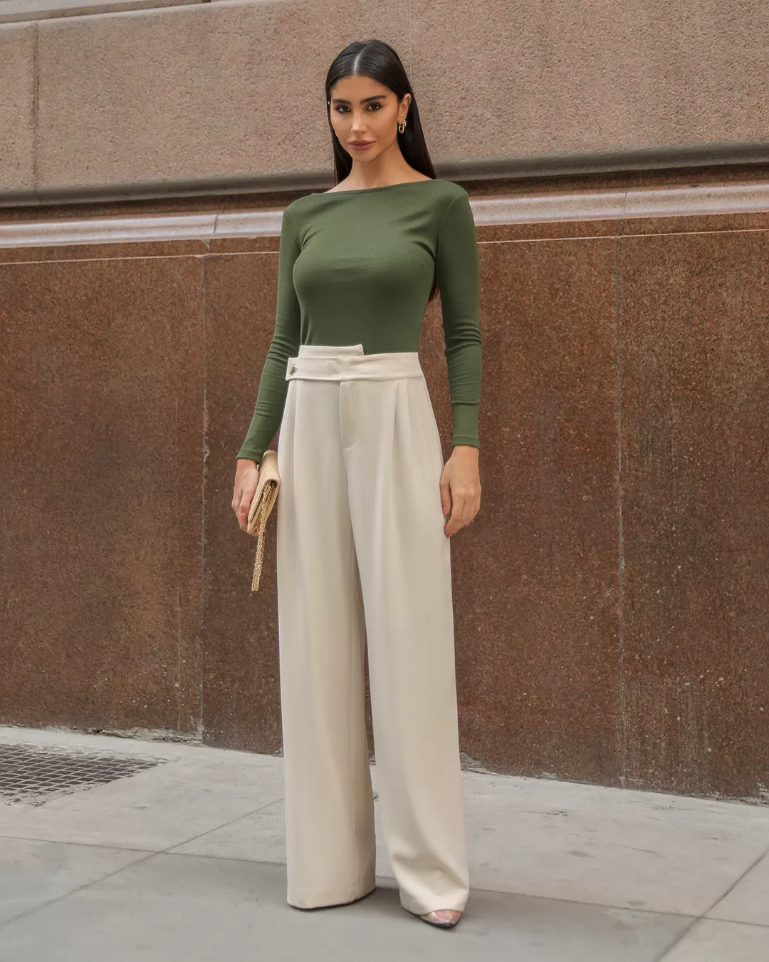 Dot Clothing - Pants Dot Clothing Pantalona Sand - 2343OFF Dot Clothing - Pants Dot Clothing Pantalona Sand - 2343OFF