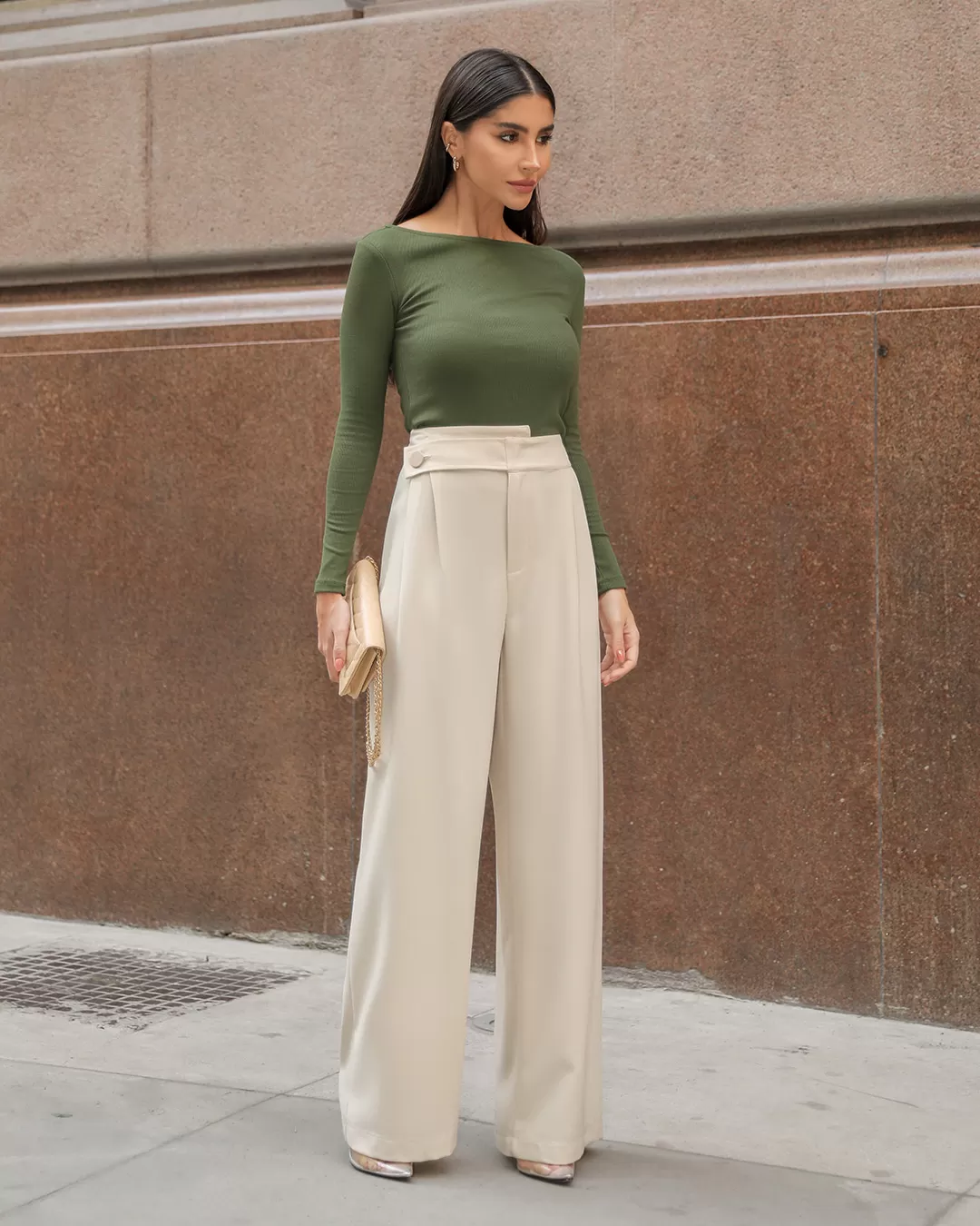 Dot Clothing - Pants Dot Clothing Pantalona Sand - 2343OFF Dot Clothing - Pants Dot Clothing Pantalona Sand - 2343OFF