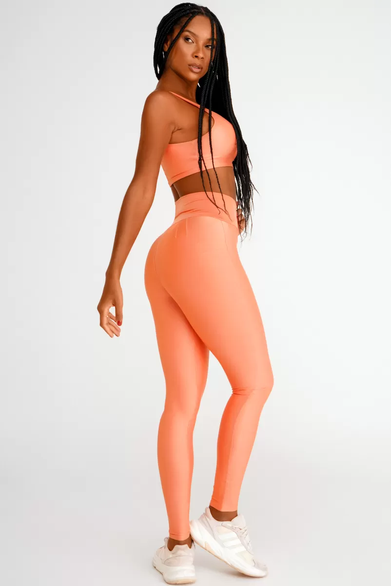 Lets Gym - Legging Elevated Basic Orange - 1857BOR Lets Gym - Legging Elevated Basic Orange - 1857BOR