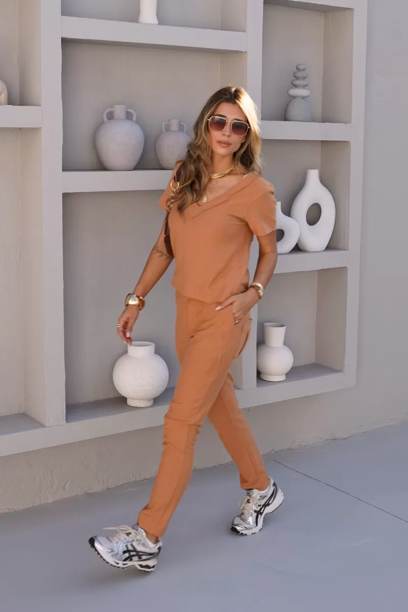 Hidrogênio - RUTE CAMEL JOGGER PANTS - 19988039 Hidrogênio - RUTE CAMEL JOGGER PANTS - 19988039