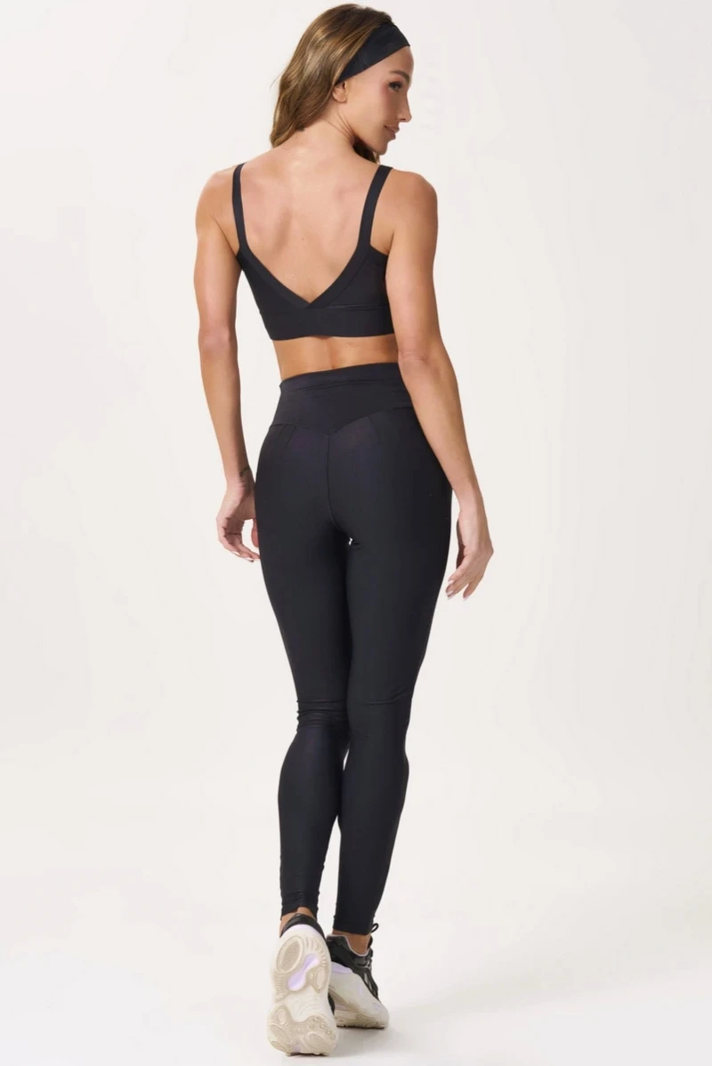 Lets Gym - Black Bright Leggings - 2142APT Lets Gym - Black Bright Leggings - 2142APT
